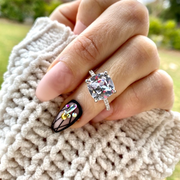 NEW Sunshine Women 925 Sterling Silver Ring - Picture 8 of 11